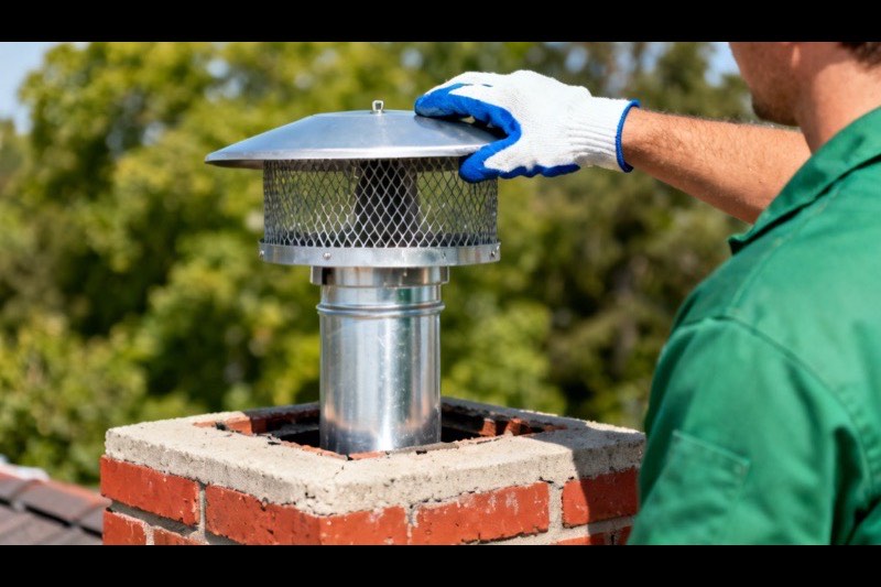 Stainless steel chimney cap