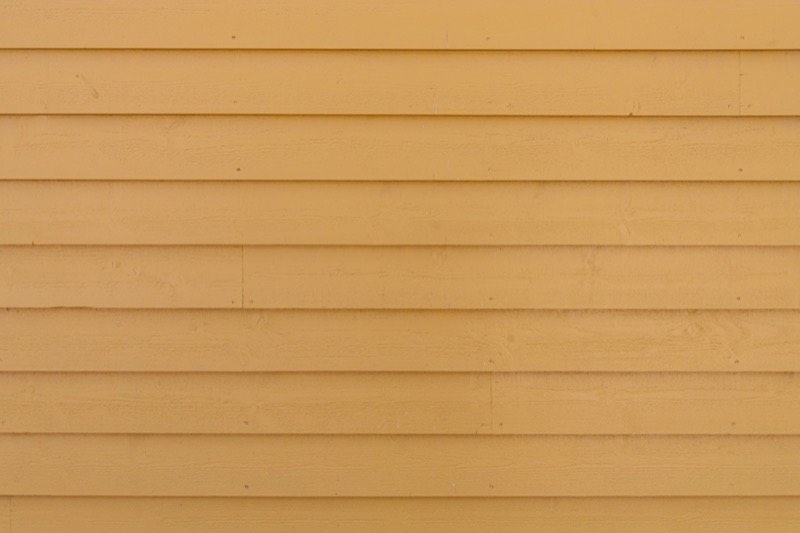 Natural wood clapboard siding